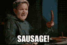 Gordon Ramsay GIF - Gordon Ramsay Sausage GIFs