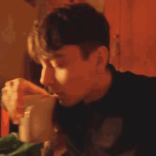 Sipping Hot Beverage Jan Dabrowski GIF - Sipping Hot Beverage Jan Dabrowski Jdabrowsky GIFs