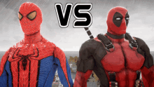 Spiderman Vs Dead Pool GIF - Spiderman Vs Dead Pool GIFs