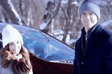 Kevinmcgarry Jenlilley GIF - Kevinmcgarry Jenlilley Snow GIFs