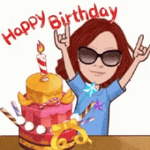 Happy Sweet Birthday Birthday GIF - Happy Sweet Birthday Birthday Cake GIFs