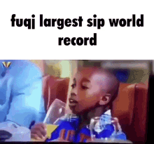 Largest Sip World Record Fail GIF - Largest Sip World Record Fail Spilled Juice GIFs
