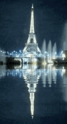 Eiffel Tower Animated Water GIF - Eiffel Tower Animated Water Reflection GIFs