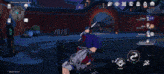 a screenshot of a video game with the divination commission at the top of the screen