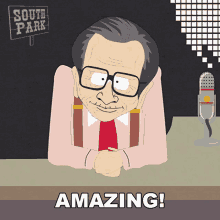 Isnt That Amazing Larry King GIF - Isnt That Amazing Larry King South Park GIFs