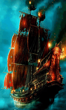 Animated Pirate Ship GIFs | Tenor