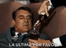 Cary Grant Drink GIF