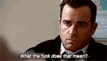 Wtf Justintheroux GIF - Wtf Justintheroux Leftovers GIFs