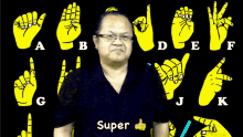 Super Lsf Usm67 GIF - Super Lsf Usm67 Sign Language GIFs