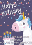 Hi Happy Birthday GIF - Hi Happy Birthday Unicorn GIFs