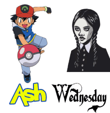 Ashwednesday GIF - Ash Wednesday Pokemon Addams Family GIFs