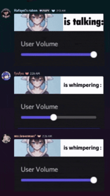 a screenshot of a conversation between a girl and a boy that says ' is talking '