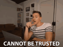 Cannot Be Trusted Damon Dominique GIF