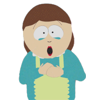 Crying Liane Cartman Sticker - Crying Liane Cartman South Park Stickers