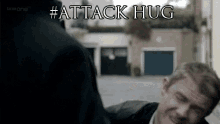 Sherlock Watson GIF - Sherlock Watson Attack Hug GIFs