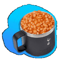 Discoys Bean Mug Sticker - Discoys Bean Mug Yeti Stickers