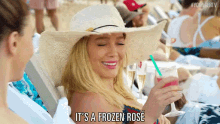 It'S A Frozen Rosé GIF - Hilary Duff Kelsey Peters Wine GIFs