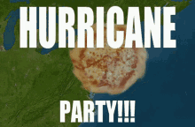 Hurricane Party Pizza GIF