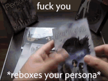 Persona Psp GIF - Persona Psp Unboxing GIFs