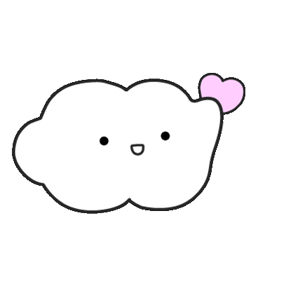 Animal Cloud Sticker - Animal Cloud Cute Stickers