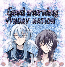 a poster that says good morning vynday nation