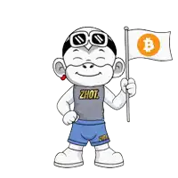 a cartoon character is wearing a shirt that says zhou