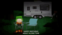 South Park Camping GIF - South Park Camping Alone GIFs