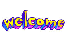 welcome colorful