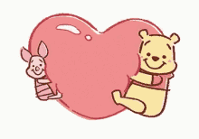 Pooh Love GIF - Pooh Love Heart GIFs