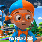 We Found Our Super Surprise Blippi GIF - We Found Our Super Surprise Blippi Blippi Wonders - Educational Cartoons For Kids GIFs