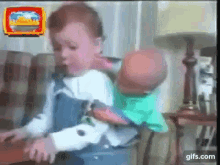 Baby Scared GIF - Baby Scared Another Baby GIFs