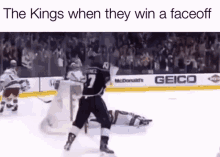 los angeles kings kings meme la kings meme kings when they win a faceoff