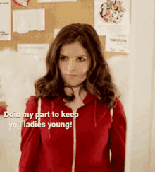 Keep You Ladies Young Salute GIF