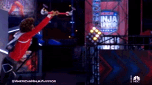 Grab On American Ninja Warrior GIF - Grab On American Ninja Warrior Grab It GIFs