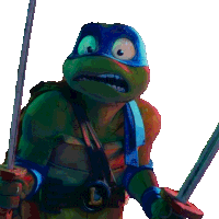 Oh My God Leonardo Sticker - Oh My God Leonardo Teenage Mutant Ninja Turtles Mutant Mayhem Stickers