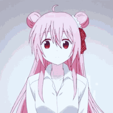 anime girl cute thinking