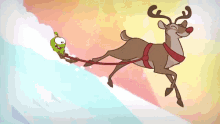 Sledge Sleigh GIF - Sledge Sleigh Reindeer GIFs