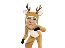 Christmas Reindeer GIF - Christmas Reindeer Costume GIFs