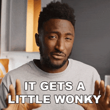 It Gets A Little Wonky Marques Brownlee GIF - It Gets A Little Wonky Marques Brownlee It Gets A Little Weird GIFs
