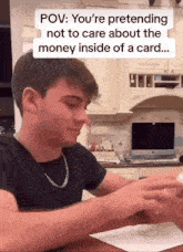Christmas When You Act Like You Don'T See The Money GIF