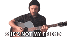 shes not my friend james vincent mcmorrow were not friends not my buddy i dont know her