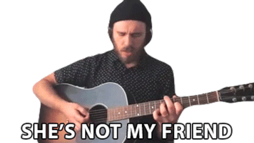 Shes Not My Friend James Vincent Mcmorrow Sticker - Shes Not My Friend James Vincent Mcmorrow Were Not Friends Stickers