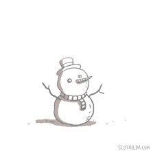 Happy Holidays Merry Christmas GIF - Happy Holidays Merry Christmas Snowman GIFs