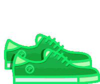 Shoes Green Shoes Sticker - Shoes Green Shoes Zapatos Stickers