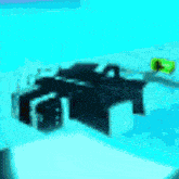 a blurred image of a car with the letter a on the side