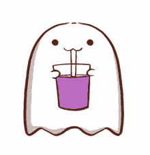booberry smoothie ghost boo cute