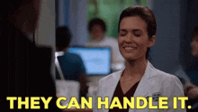Chicago Med Natalie Manning GIF - Chicago Med Natalie Manning They Can Handle It GIFs