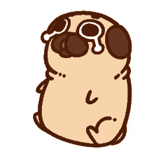 puglie crying