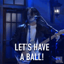 Lets Have A Ball Jack White GIF - Lets Have A Ball Jack White Saturday Night Live GIFs
