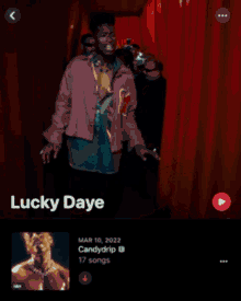 Lucky Daye Candydrip GIF - Lucky Daye Candydrip Painted GIFs